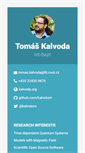 Mobile Screenshot of kalvoda.org